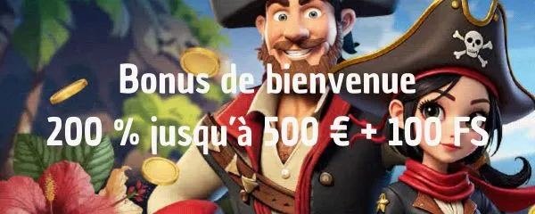 LuckyTreasure Bonus de Bienvenue