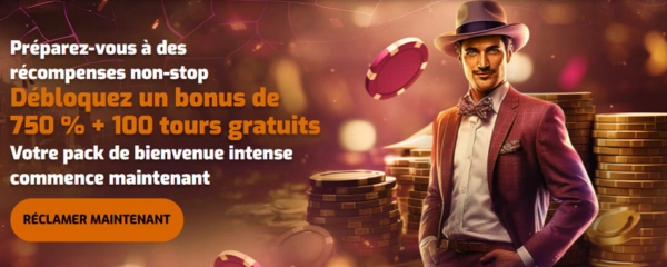Casino Intense Pack de Bienvenue