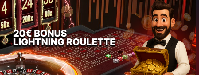 LollyBet Bonus Live Casino Lightning Roulette