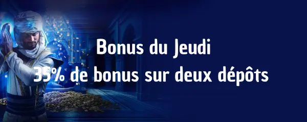Prince Ali Bonus Jeudi