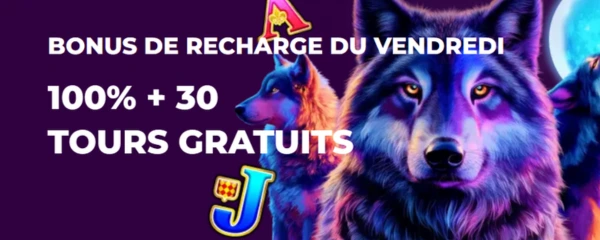 Rockstar Casino Bonus du Vendredi