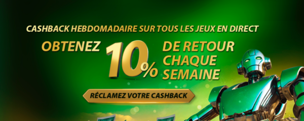 RX Casino Cashback Live Casino