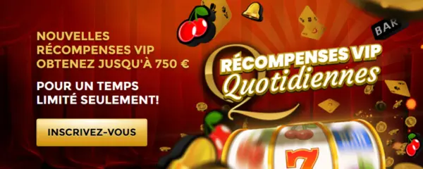 Unique Casino Récompenses VIP quotidiennes