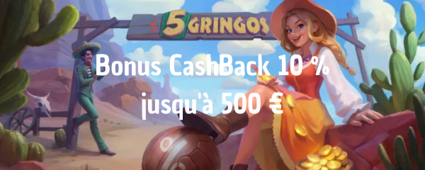 5Gringos Weekly Cashback Sport